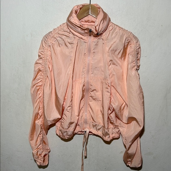 Free People Way Home Packable Jacket Peach Size XS - Picture 5 of 10